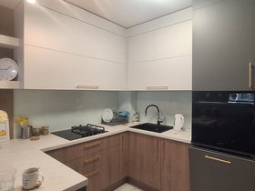 Скопје Гази Баба Автокоманда, 2 Соби, 68 m² Луксузно наместен Стан - За Изнајмување | Фотографија 3