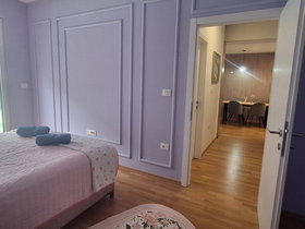 Скопје Гази Баба Автокоманда, 2 Соби, 68 m² Луксузно наместен Стан - За Изнајмување | Фотографија 5