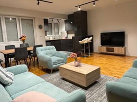 Shkup Qendër Debar Maalo, 3 Dhoma, 90 m² Mobilim Luksoz Apartament - Me Qira | Foto 3