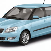 2020 Model White Skoda Fabia Hatchback Manual Daily Rent