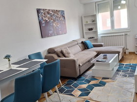 Shkup Aerodrom, 3 Dhoma, 55 m² Mobilim Luksoz Apartament - Qira Mujore