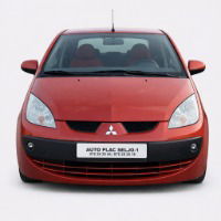 2007 Model Orange Mitsubishi Colt Coupe Manual 200521 km For Sale