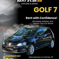 2014 Model Blue Volkswagen Golf Sedan Manual Daily Rent