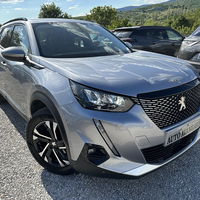 2021 Model Silver Grey Peugeot 2008 SUV - Crossover Manual 131000 km For Sale