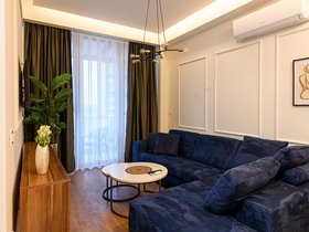 Shkup Qendër, 2 Dhoma, 60 m² Mobilim Luksoz Apartament - Qira Ditore
