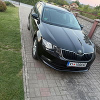 2022 Model Black Skoda Octavia Station Wagon Automatic Daily Rent