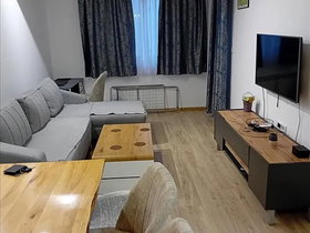 Скопје Гази Баба, 2 Соби, 48 m² Наместен Стан - Месечен Наем
