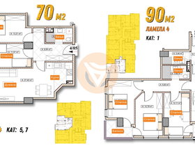 Üsküp Kisela Voda, 3 Oda, 64 m² Eşyasız Apartman Dairesi - Satılık | Fotoğraf 3