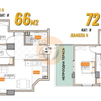 Üsküp Kisela Voda Satılık Daire – 3 oda 64 m² 95.000 € | 24.03.2026 | Fotoğraf 5