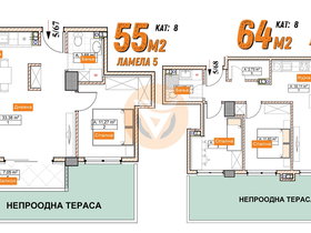 Üsküp Kisela Voda, 3 Oda, 64 m² Eşyasız Apartman Dairesi - Satılık | Fotoğraf 8
