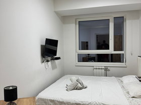 Üsküp Aerodrom, 1 Oda, 40 m² Eşyalı Apartman Dairesi - Günlük Kiralık | Fotoğraf 3