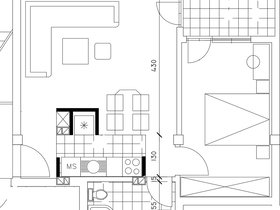 Skopje Gjorche Petrov, 2 Rooms, 48 m² Unfurnished Apartment - For Sale | Photo 11