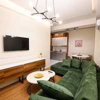 Üsküp Merkez: 2 oda 45 m² Yeni Lüks Eşyalı Apartman Dairesi - Günlük Kiralık