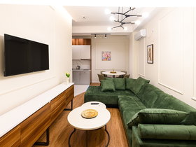 Skopje Centar, 2 Rooms, 45 m² Luxury Furnished Apartment - Daily Rental | Photo 2