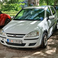 2005 Model White Opel Corsa Sedan Manual 194000 km For Sale