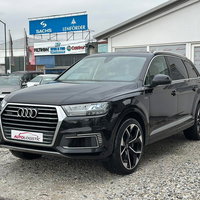 2017 Model Black Audi Q7 SUV - Crossover Automatic 158000 km For Sale