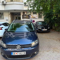 2010 Model Navy Blue Volkswagen Touran Minivan (MPV) Automatic 230000 km For Sale