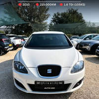 2010 Model Seat Leon Diesel Manual Transmission Hatchback 215,000 km - For Sale