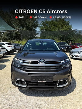 2021 Model Citroen C5 Aircross Diesel Manual Transmission SUV - Crossover 149,000 km - For Sale | Photo 1