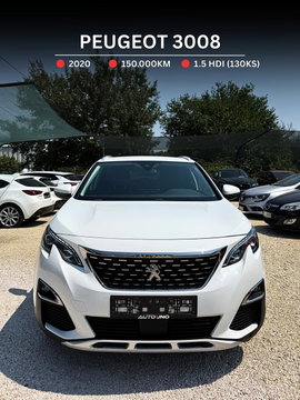 2020 Model Peugeot 3008 Diesel Manual Transmission SUV - Crossover 150,000 km - For Sale | Photo 1