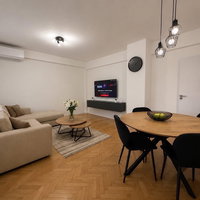 Skopje Centar Macedonia Square: 2-room 56 m² Furnished Apartment - Monthly Rental