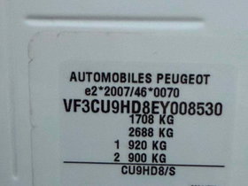 2015 Model Peugeot 2008 Diesel Manual Transmission SUV - Crossover 192,000 km - For Sale | Photo 3