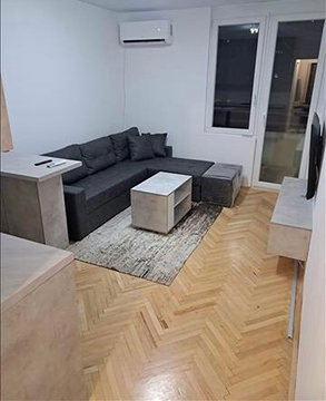 Shkup Aerodrom Lisiche, 1 Dhoma, 28 m² Me mobilim Apartament - Me Qira | Foto 1