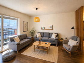 Üsküp Karpoş 3, 3 Oda, 76 m² Yeni Lüks Eşyalı Apartman Dairesi - Kiralık | Fotoğraf 2