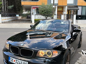 2009 Модел BMW 1 Дизел Рачен Менувач Кабриолет 270.000 км - На Продажба | Фотографија 7