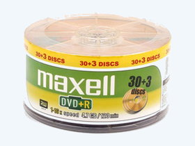 Maxwell DVD-R 4.7GB 16X 30+3 pcs box