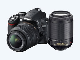 Nikon D3100 DSLR camera + 18-55mm VR + 55-200mm VR