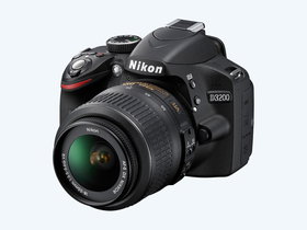 Nikon DSLR D3200 camera + 18-55mm VR