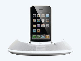 JBL OnStage IIIP iPod/iPhone Speaker Dock White