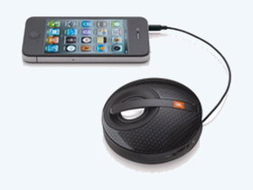 JBL OnTour Micro 3.5mm Aux Portable Speaker (Black)