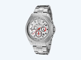 Lucien Piccard 28173SL Catalina Collection Professional Chronograph Watch