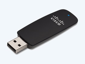 Linksys AE2500 Dual-Bend Wireless-N USB adapter