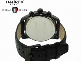 Haurex Italy 1N367UNN Talento Series Multifunction Leather Strap | Photo 3