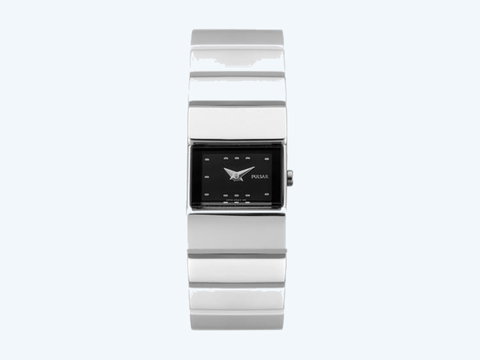 PULSAR Women’s Black Dial Stainless Steel Watch | Photo 1