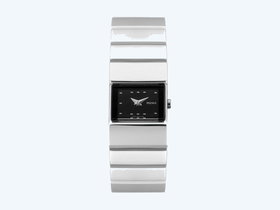 PULSAR Women’s Black Dial Stainless Steel Watch
