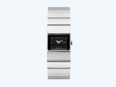 PULSAR Women’s Black Dial Stainless Steel Watch | Photo 1