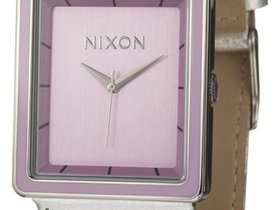 Nixon A304-718 The Portrait Pink Dial Leather Women’s Watch | Photo 3