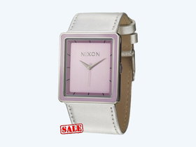 Nixon A304-718 The Portrait Pink Dial Leather Women’s Watch