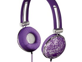 Hama "Trend-HK-3044" On-Ear Stereo Headphones, purple/white 00093044 | Photo 2