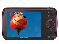 Olympus VH-210 14.0 MP Digital Camera - Red | Photo 4