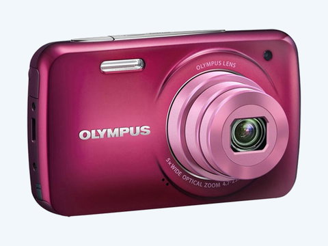 Olympus VH-210 14.0 MP Digital Camera - Red | Photo 1