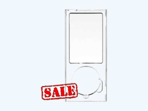 Transparent Snap On Crystal Plastic Hard Cover Case for iPod Nano 5G (8Gb & 16Gb) | Photo 1