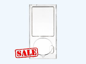 Transparent Snap On Crystal Plastic Hard Cover Case for iPod Nano 5G (8Gb & 16Gb)