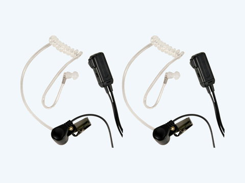 Midland AVPH3 Transparent Security Headsets with PTT/VOX - Pair | Photo 1
