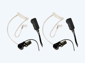 Midland AVPH3 Transparent Security Headsets with PTT/VOX - Pair
