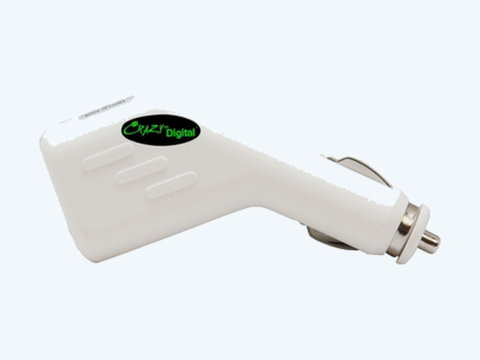 CrazyOnDigital USB Auto Car Charger for iPad (White) - Bulk | Photo 1